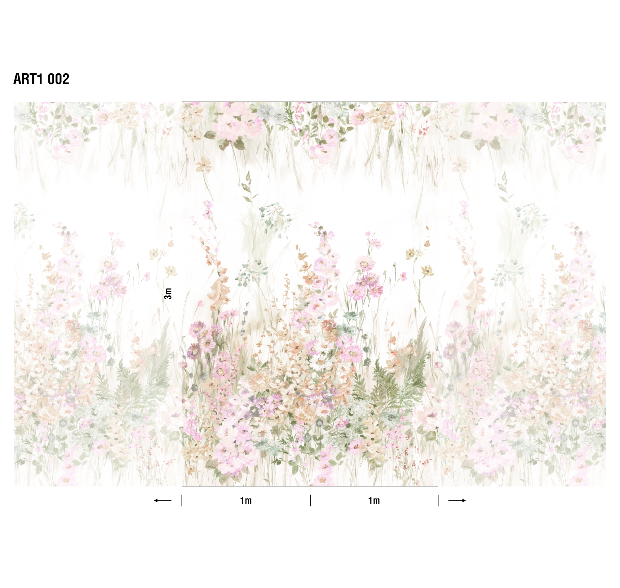 Панно Loymina Пейзаж Алтайские луга ART1 002 3×2